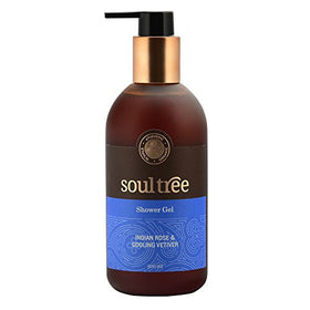 SoulTree Rose & Vetiver Shower Gel (300 ml) | SpreeIndia.com - India's First Website That Discovers Eco-Friendly Products
