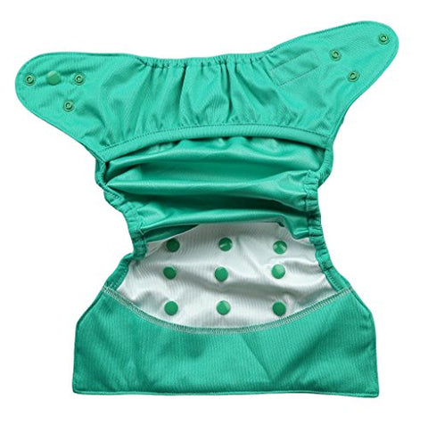 Bumberry Reusable Diaper Cover without Insert - Blue Green