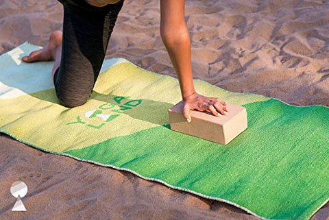 Yoga Land Mat - Guru Lite 6mm, 25" x 72" (100% Cotton, ANTI-SLIP) | SpreeIndia.com - India's First Website That Discovers Eco-Friendly Products