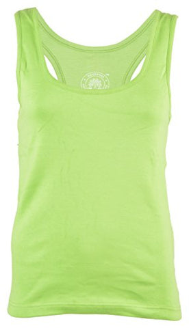 Woodwose Organic Clothing Women's Organic Cotton Tank Top (OCWTTLG01--XL, Green, X-Large) | SpreeIndia.com - India's First Website That Discovers Eco-Friendly Products