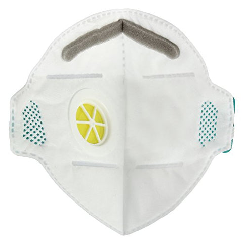 Jonty™ N95 PM 2.5 Anti-Pollution Activated Carbon Face Mask with Breathing Valve (White, Pack of 1) | SpreeIndia.com - India's First Website That Discovers Eco-Friendly Products
