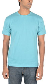 Woodwose Organic Clothing Men's Organic Cotton T-Shirt (OCMTSBB01-S, Blue, Small) | SpreeIndia.com - India's First Website That Discovers Eco-Friendly Products