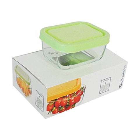 Pasabahce Snow Box Food Container, 420ml, Set of 2 | SpreeIndia.com - India's First Website That Discovers Eco-Friendly Products