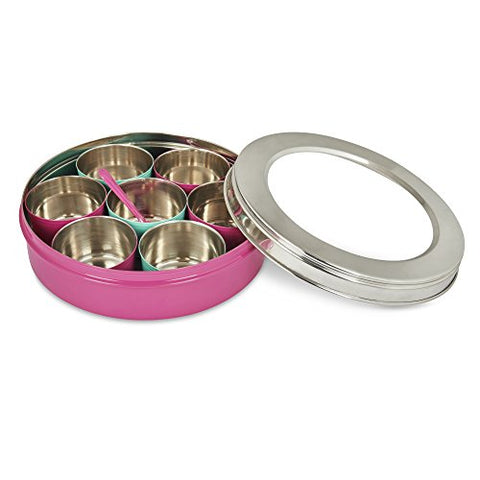 Eco-Friendly Spice/Masala Box Stainless Steel