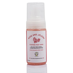 Greenberry Organics Rose & Jojoba Oil Face Wash (100ml) | SpreeIndia.com - India's First Website That Discovers Eco-Friendly Products