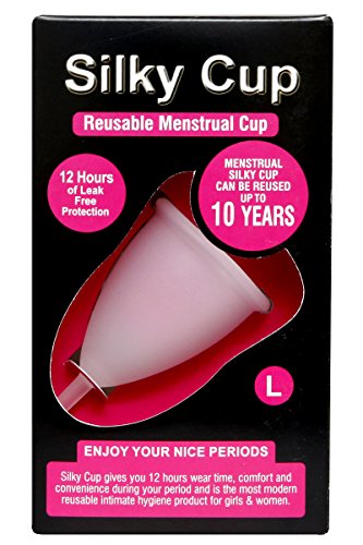 Silky Cup Reusable Menstrual Cup for Women - Large (30 Years and Above) | SpreeIndia.com - India's First Website That Discovers Eco-Friendly Products