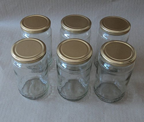 Pure Source India Good Quality 800 Gm Glass Jar Set Of 6 Jar | SpreeIndia.com - India's First Website That Discovers Eco-Friendly Products