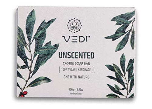 Vedi Unscented Castile Soap Bar, 100 Grams | SpreeIndia.com - India's First Website That Discovers Eco-Friendly Products