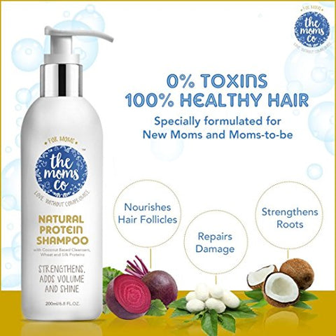 The Moms Co. Shampoo For Hairfall (200ml) | SpreeIndia.com - India's First Website That Discovers Eco-Friendly Products