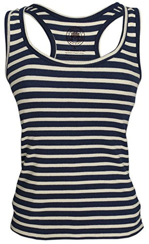 Woodwose Organic Clothing Womens Tank Top Blue - S | SpreeIndia.com - India's First Website That Discovers Eco-Friendly Products