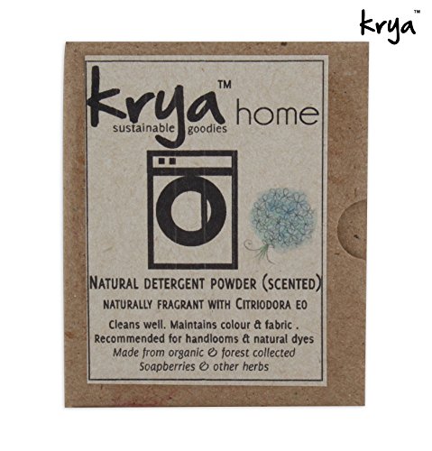 Krya Scented Detergent Powder with Citriodora EO (200gms) | SpreeIndia.com - India's First Website That Discovers Eco-Friendly Products